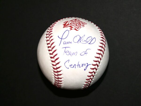 Paul O'Neill New York Yankees Signed Rawlings Official 1998 World Series Baseball with Team of Century Inscription - MLB Hologram