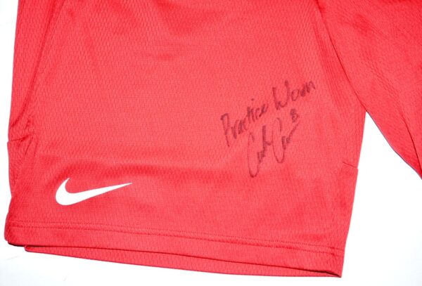 Coleman Crow Team Issued & Signed Official Los Angeles Angels Nike Dri-Fit Shorts