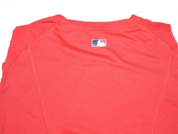 Coleman Crow 2023 Game Worn & Signed Official Los Angeles Angels CROW Nike Dri-Fit Shirt