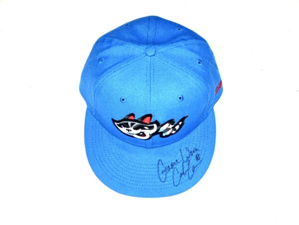 Coleman Crow 2023 Game Worn & Signed Official Rocket City Trash Pandas New Era 59FIFTY Hat