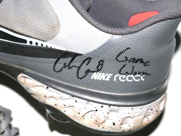 Coleman Crow 2023 Rocket City Trash Pandas Game Worn & Signed Nike Alpha Huarache Baseball Cleats