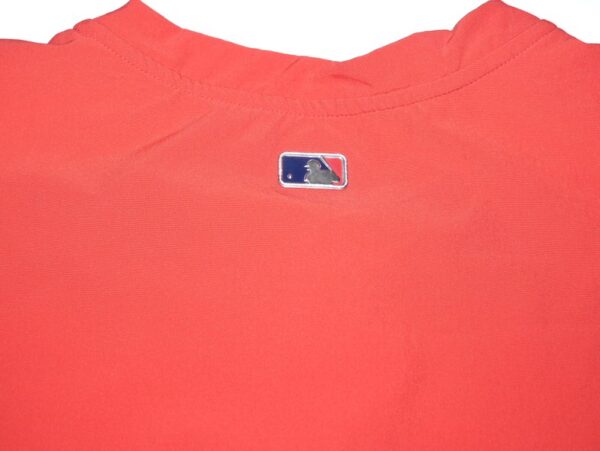 Coleman Crow Team Issued & Signed Official Los Angeles Angels Short Sleeve Nike Pullover Jacket