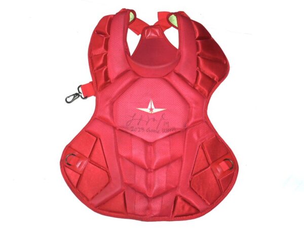 Logan O'Hoppe 2023 Los Angeles Angels Game Worn & Signed All-Star S7 CP50PRO Chest Protector