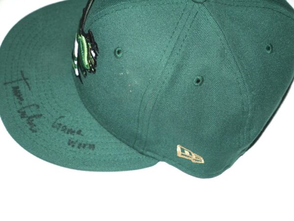 Tanner Gordon Game Worn & Signed Official Augusta GreenJackets New Era 59FIFTY Hat