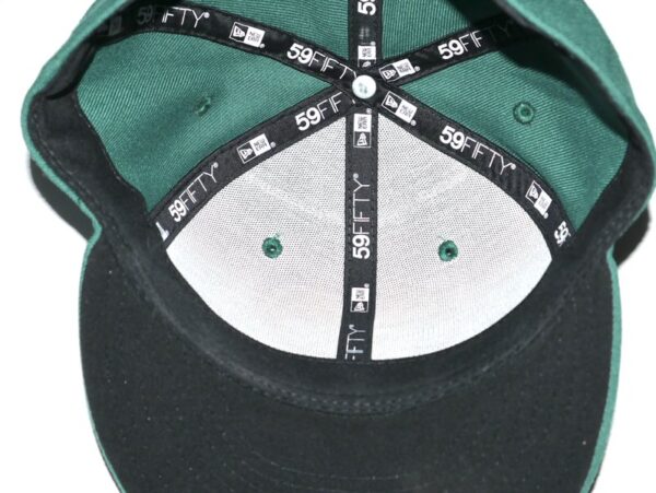 Tanner Gordon Game Worn & Signed Official Augusta GreenJackets New Era 59FIFTY Hat