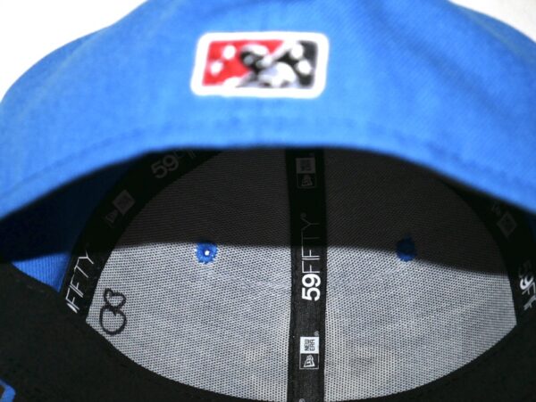 Coleman Crow Game Worn & Signed Official Rocket City Trash Pandas Alternate New Era 59FIFTY Hat