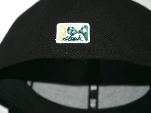 Tanner Gordon Game Worn & Signed Official Black Augusta GreenJackets New Era 59FIFTY Hat