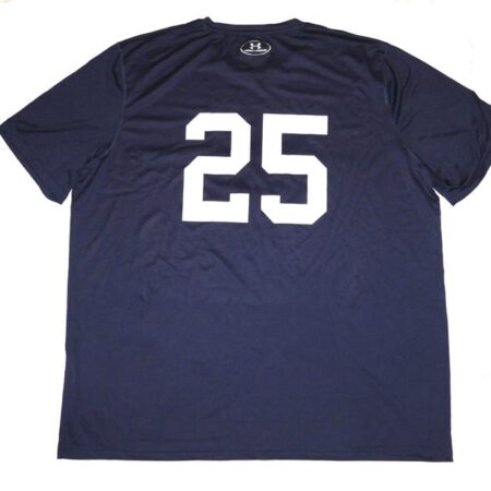 Tanner Gordon Player Issued & Signed Official Atlanta Braves #25 Under Armour XL Shirt