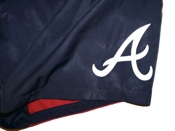 Tanner Gordon Practice Worn & Signed Official Atlanta Braves Nike Dri-Fit XXL Shorts