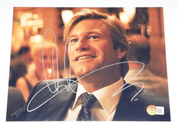 Aaron Eckhart Autographed Signed Harvey Dent The Dark Knight 8x10 Photo - Beckett Hologram