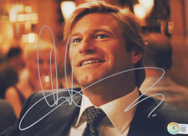 Aaron Eckhart Autographed Signed Harvey Dent The Dark Knight 8x10 Photo - Beckett Hologram1