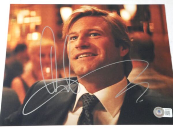 Aaron Eckhart Autographed Signed Harvey Dent The Dark Knight 8x10 Photo - Beckett Hologram