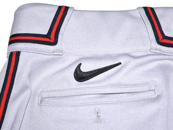 David McCabe 2023 Game Worn & Signed Official Rome Braves Nike Pants