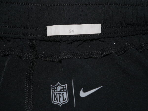 Henry Anderson Player Issued & Signed Official Carolina Panthers #94 Nike On-Field XL Shorts