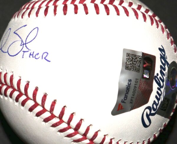 Noah Syndergaard New York Mets Signed Official Rawlings Major League Baseball with Thor Inscription - MLB Authentication Hologram