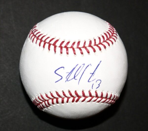 Starlin Castro Chicago Cubs Signed Official Rawlings Major League Baseball - PSA DNA Hologram