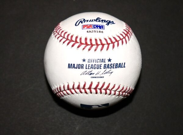 Starlin Castro Chicago Cubs Signed Official Rawlings Major League Baseball - PSA DNA Hologram