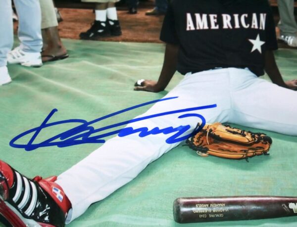 Vladimir Guerrero Sr and Vladimir Guerrero Jr Los Angeles Angels Autographed Signed All-Star Game 8 x 10 - PSA