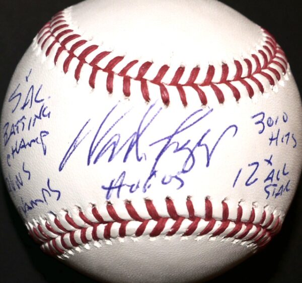 Wade Boggs New York Yankees Signed Autographed Rawlings Official Major League Baseball with 5 Inscriptions!! JSA Witnessed