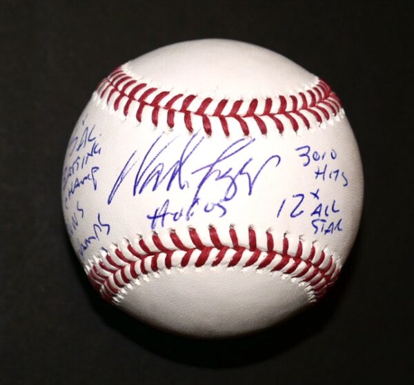 Wade Boggs New York Yankees Signed Autographed Rawlings Official Major League Baseball with 5 Inscriptions!! JSA Witnessed