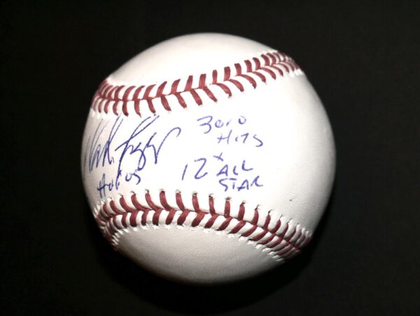 Wade Boggs New York Yankees Signed Autographed Rawlings Official Major League Baseball with 5 Inscriptions!! JSA Witnessed