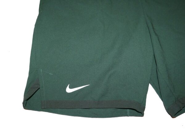 Armando Alvarez 2024 Practice Worn & Signed Official Oakland Athletics Nike Dri-Fit Shorts