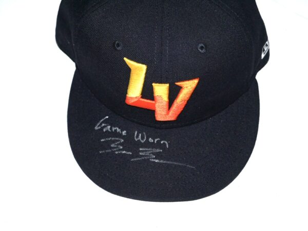 Blake Beers 2024 Game Worn & Signed Official Las Vegas Aviators Alternate New Era 59FIFTY Hat