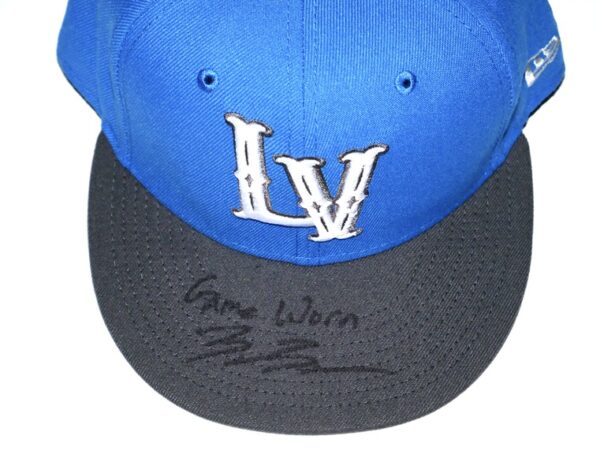 Blake Beers 2024 Game Worn & Signed Official Las Vegas Aviators New Era Copa De La Diversion 59FIFTY Fitted Hat