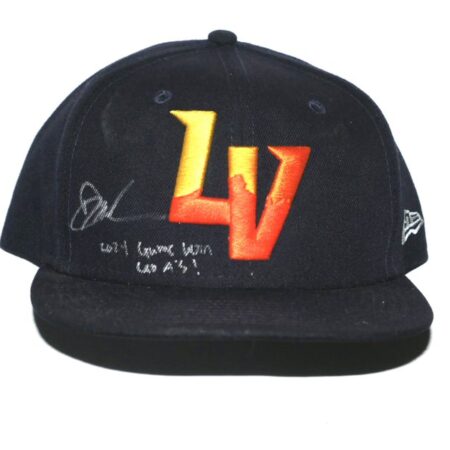 Drew Lugbauer 2024 Game Worn & Signed Official Las Vegas Aviators #17 Alternate New Era 59FIFTY Hat