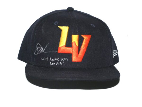 Drew Lugbauer 2024 Game Worn & Signed Official Las Vegas Aviators #17 Alternate New Era 59FIFTY Hat