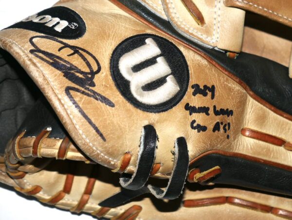 Drew Lugbauer 2024 Las Vegas Aviators Game Worn & Signed Wilson 2K Pro Stock Select Baseball Glove