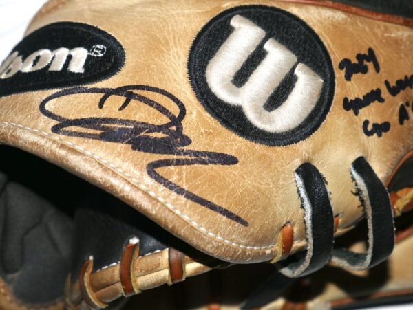 Drew Lugbauer 2024 Las Vegas Aviators Game Worn & Signed Wilson 2K Pro Stock Select Baseball Glove