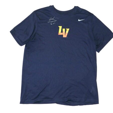 Drew Lugbauer Player Issued & Signed Official Las Vegas Aviators "LAUGBAUER 17" Nike Dri-Fit Shirt