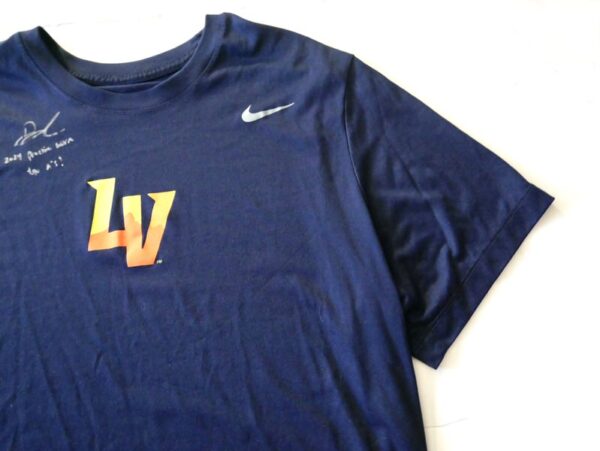 Drew Lugbauer Player Issued & Signed Official Las Vegas Aviators "LAUGBAUER 17" Nike Dri-Fit Shirt