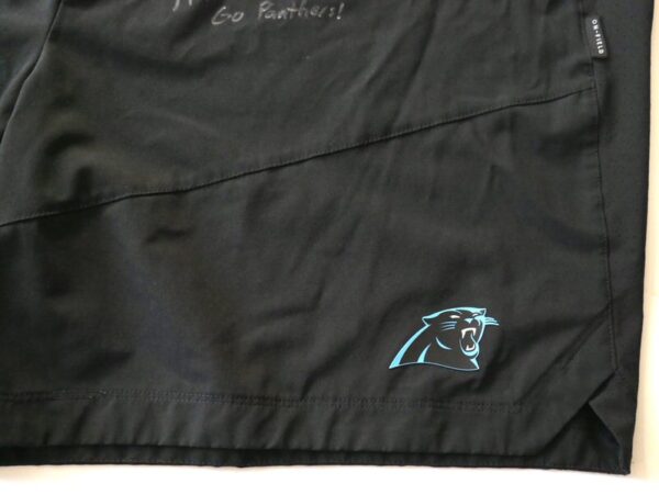 Henry Anderson Player Issued & Signed Official Carolina Panthers #94 Nike On-Field XXL Shorts