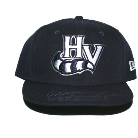 Indigo Diaz 2024 Game Worn & Signed Official Hudson Valley Renegades New Era 59FIFTY Hat