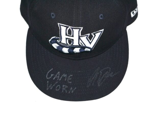 Indigo Diaz 2024 Game Worn & Signed Official Hudson Valley Renegades New Era 59FIFTY Hat