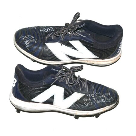 Indigo Diaz 2024 Hudson Valley Renegades Game Worn & Signed New Balance Fuelcell Baseball Cleats