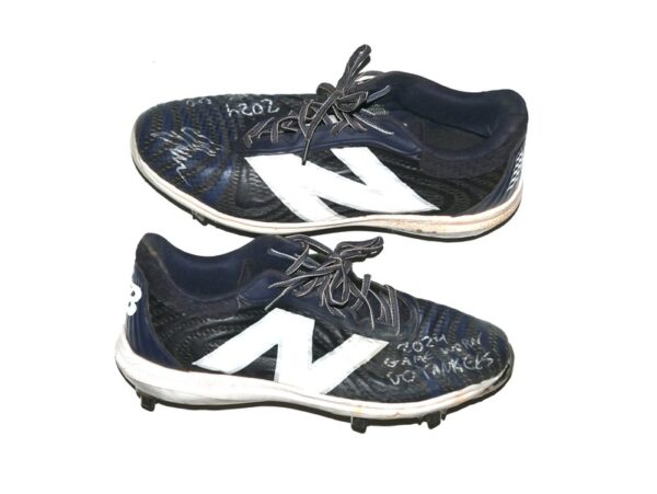 Indigo Diaz 2024 Hudson Valley Renegades Game Worn & Signed New Balance Fuelcell Baseball Cleats