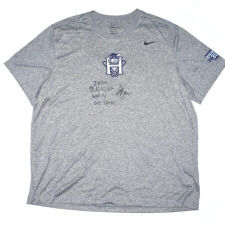 Indigo Diaz 2024 Player Issued & Signed GO YANKS! Hudson Valley Renegades 30th Anniversary #41 Nike XXL Shirt