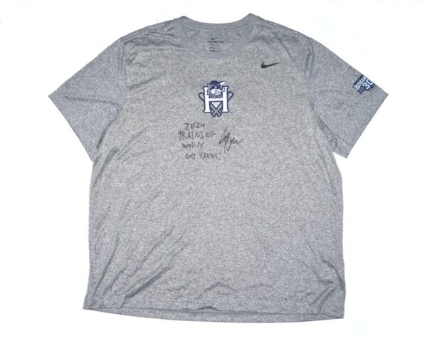 Indigo Diaz 2024 Player Issued & Signed GO YANKS! Hudson Valley Renegades 30th Anniversary #41 Nike XXL Shirt