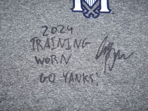 Indigo Diaz 2024 Player Issued & Signed GO YANKS! Hudson Valley Renegades 30th Anniversary #41 Nike XXL Shirt