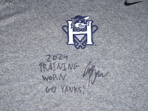 Indigo Diaz 2024 Player Issued & Signed GO YANKS! Hudson Valley Renegades 30th Anniversary #41 Nike XXL Shirt