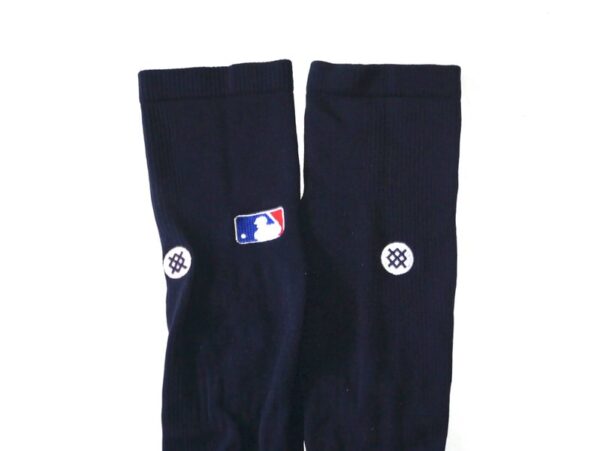 Luke Waddell 2024 Atlanta Braves Game Worn & Signed WADDELL 79 Stance MLB Socks