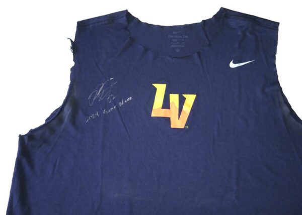 Robert Dugger 2024 Game Worn & Signed Official Las Vegas Aviators Nike Dri-Fit Shirt