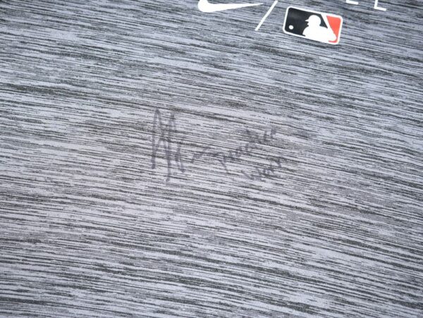 Armando Alvarez Team Issued & Signed Official San Francisco Giants Baseball Nike Dri-Fit Shirt