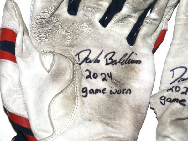 Drake Baldwin 2024 Atlanta Braves Game Worn & Signed Mizuno Batting Gloves – Atlanta Braves Top Catching Prospect!