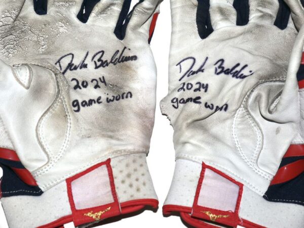 Drake Baldwin 2024 Atlanta Braves Game Worn & Signed Mizuno Batting Gloves – Atlanta Braves Top Catching Prospect!