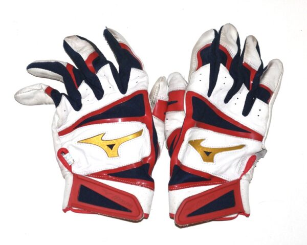 Drake Baldwin 2024 Atlanta Braves Game Worn & Signed Mizuno Batting Gloves – Atlanta Braves Top Catching Prospect!