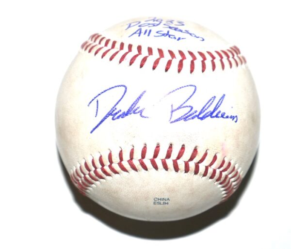 Drake Baldwin Rome Braves Signed 2023 Post Season All Star Game Used Official Minor League Baseball